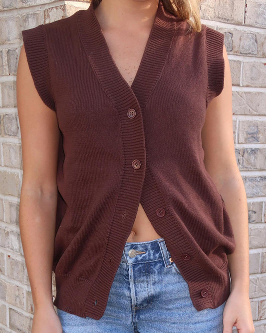 Olivaceous - Zarah Sweater Vest