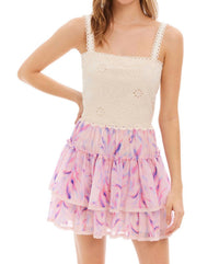 ALLISON NEW YORK Star Tank Top in creme - women's tank top