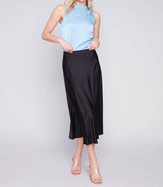 Charlie B - Sleeveless Satin Top