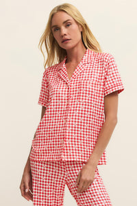 Z Supply - Gingham Pajama Top