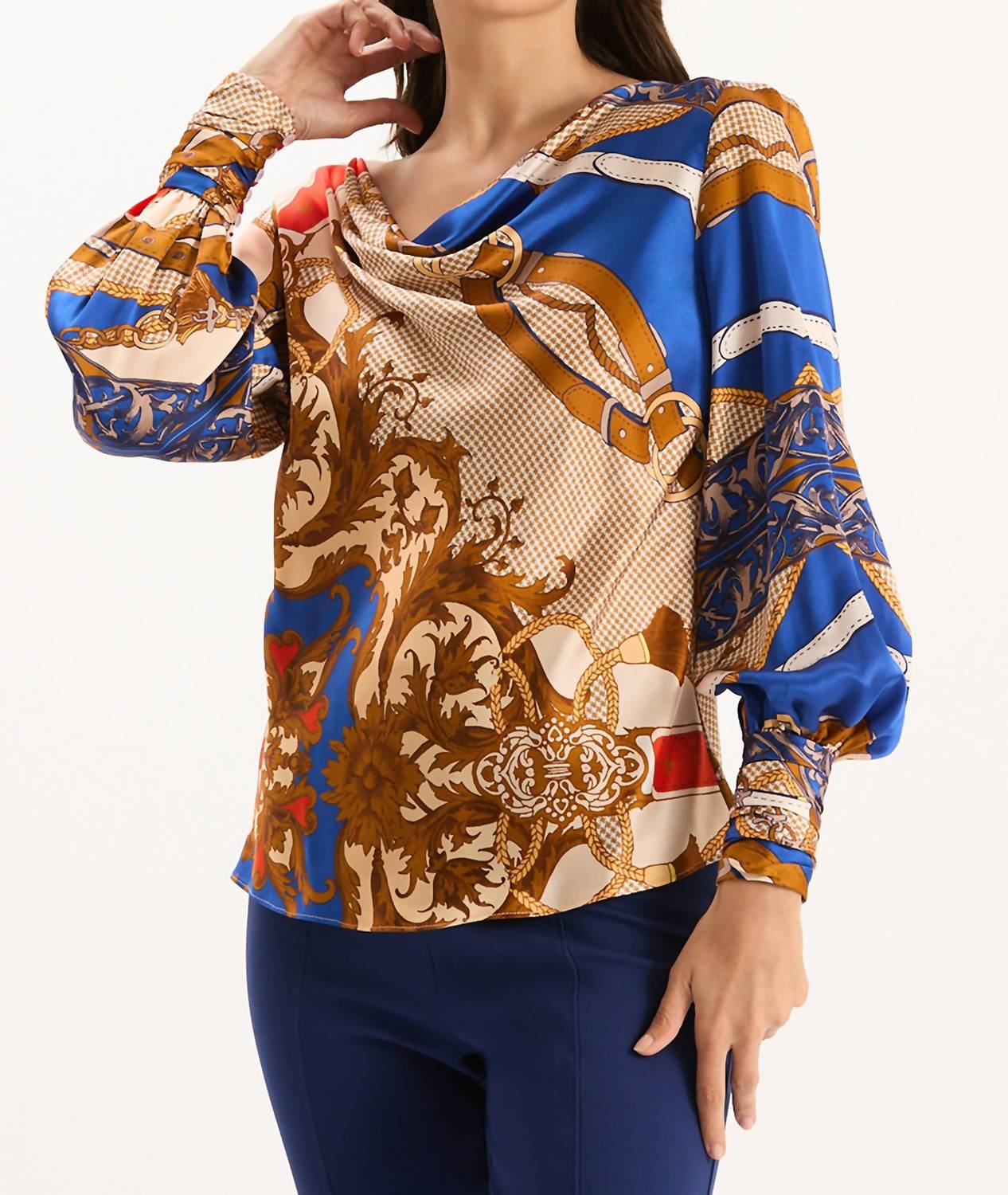 Tyler Boe - Olivia Silk Blouse