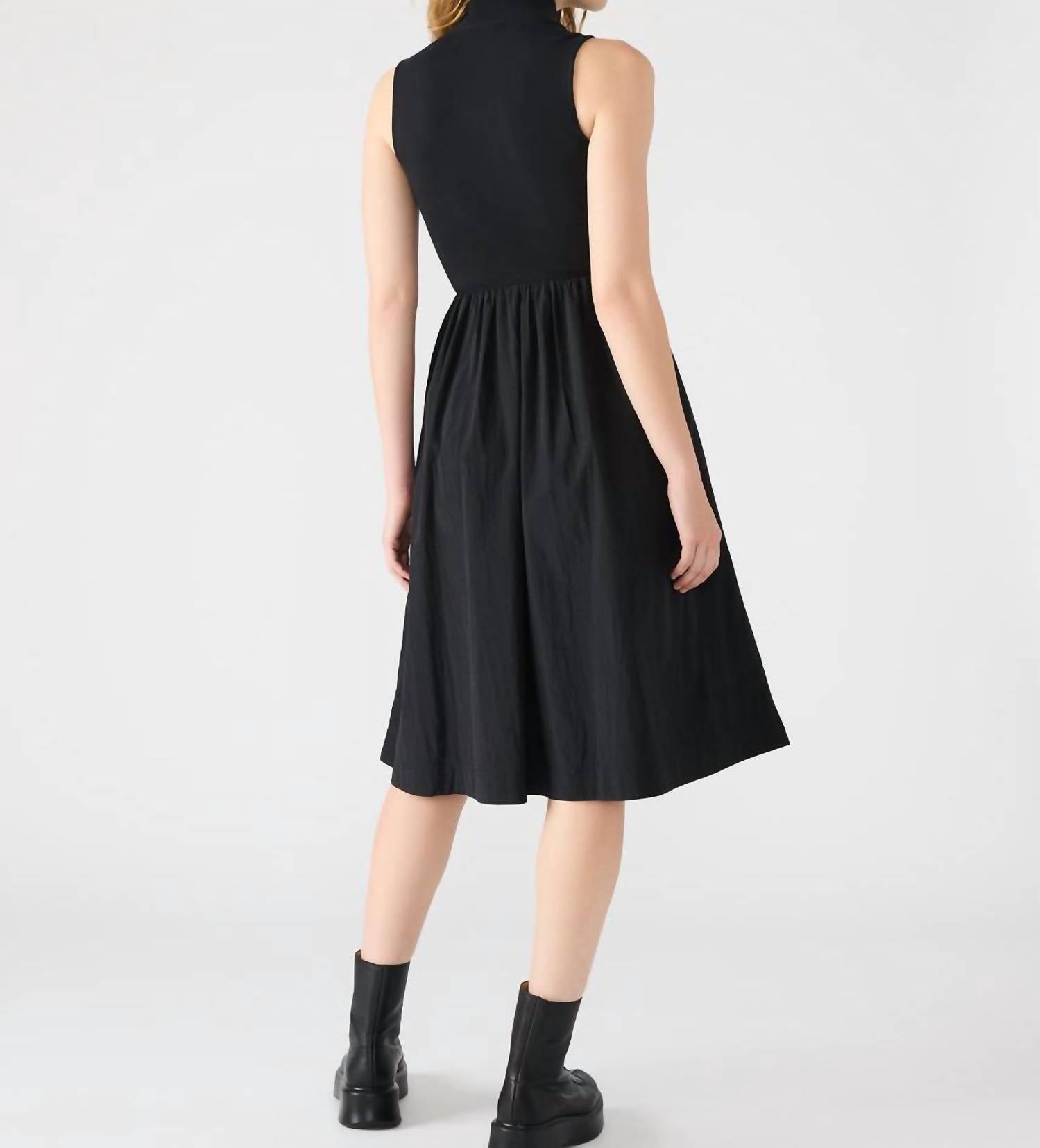 STEVE MADDEN Berlin Dress in black - women's dress - alternate view