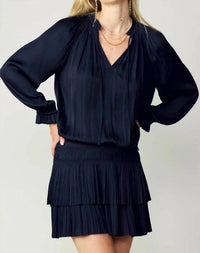 Current Air - Laurel Pleated Mini Dress