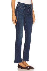Mother - PATCH POCKET INSIDER FLOOD JEANS