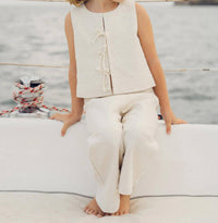 Rylee + Cru - Kid's Logan Wide Leg Pants