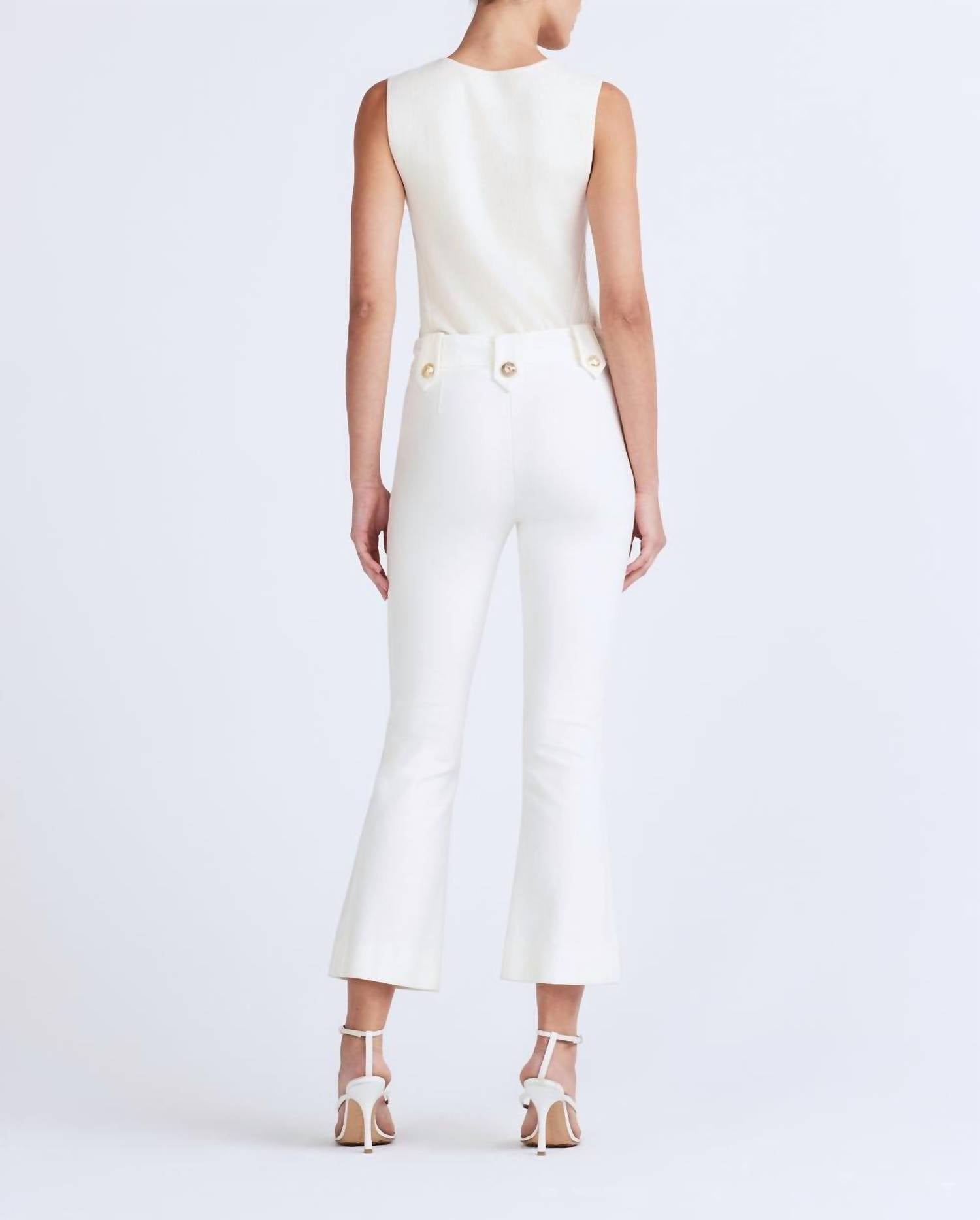 Derek Lam 10 Crosby - Robertson Crop Flare Trouser