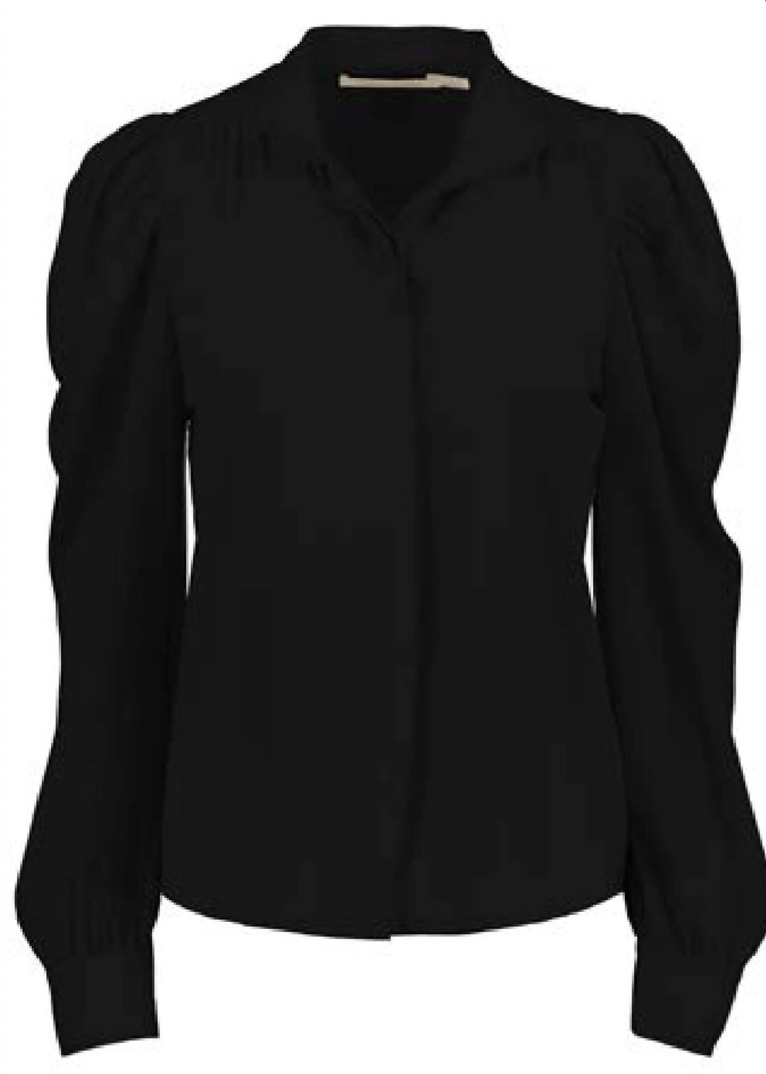 Bishop + Young - Cate Long Sleeve Ruched Blouse