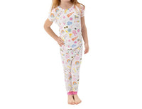 Angel Dear - Girls Power Bamboo Short Sleeve Pajama Set