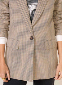 Z Supply Elite Blazer in sand - women's jacket - alternate view
