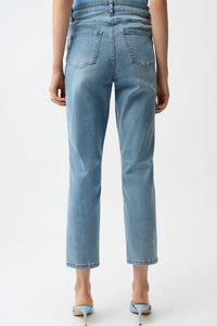 Joseph Ribkoff - Slim Leg Jeans with Pearls and Studs