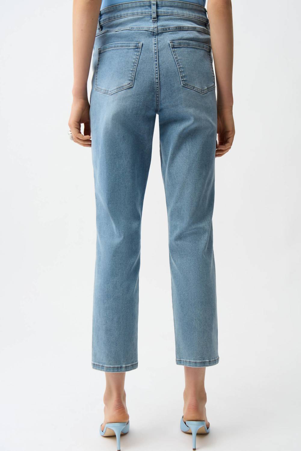 Joseph Ribkoff - Slim Leg Jeans with Pearls and Studs