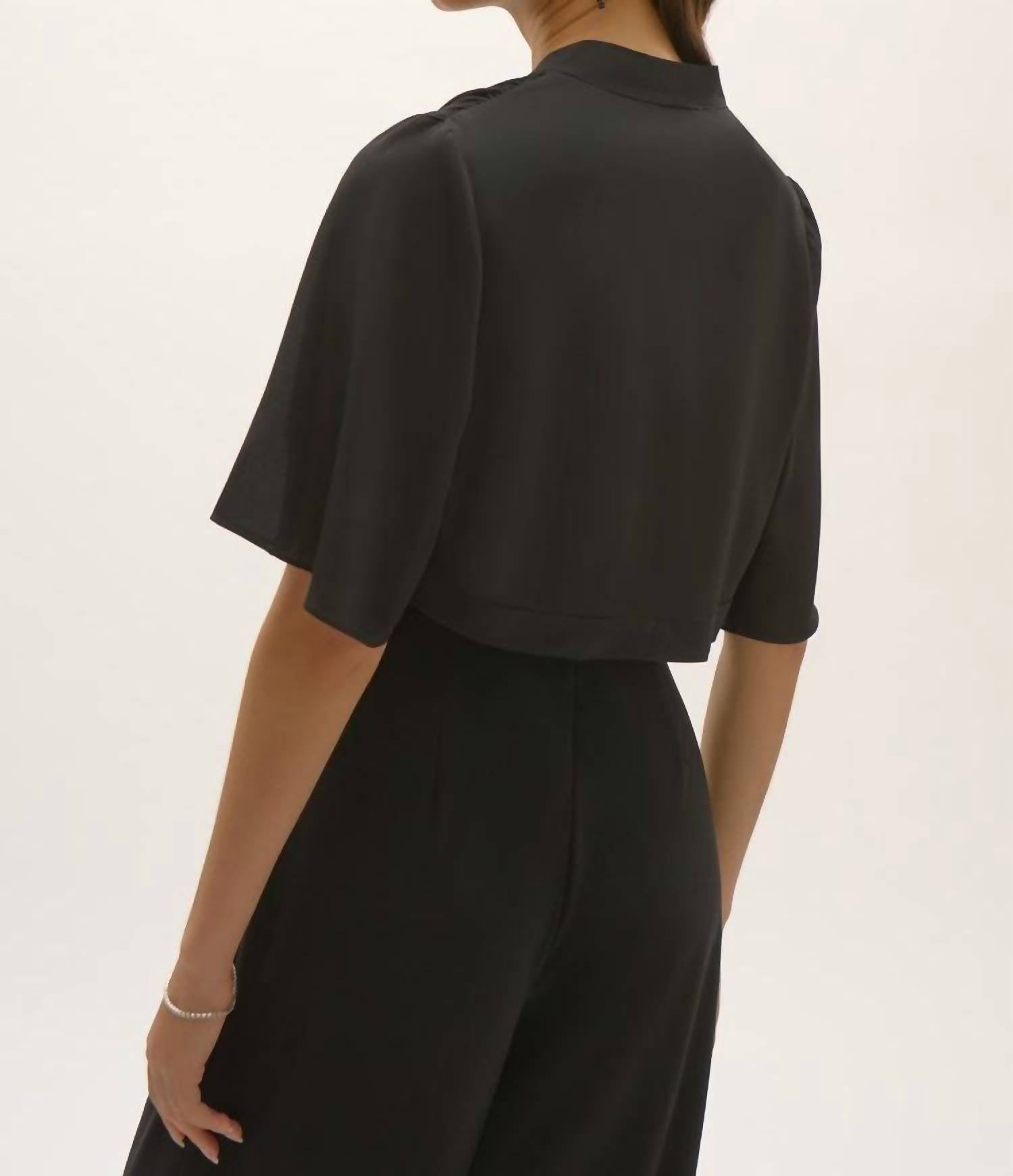 Joseph Ribkoff - Georgette Bell Sleeve Bolero