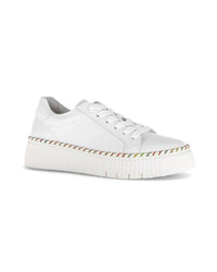 GABOR Women's Low-top Sneaker in white multi - women's sneaker