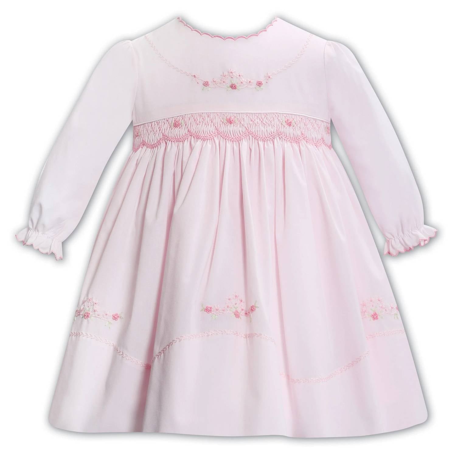 Sarah Louise - Kid's Hand Embroidered Flower Dress