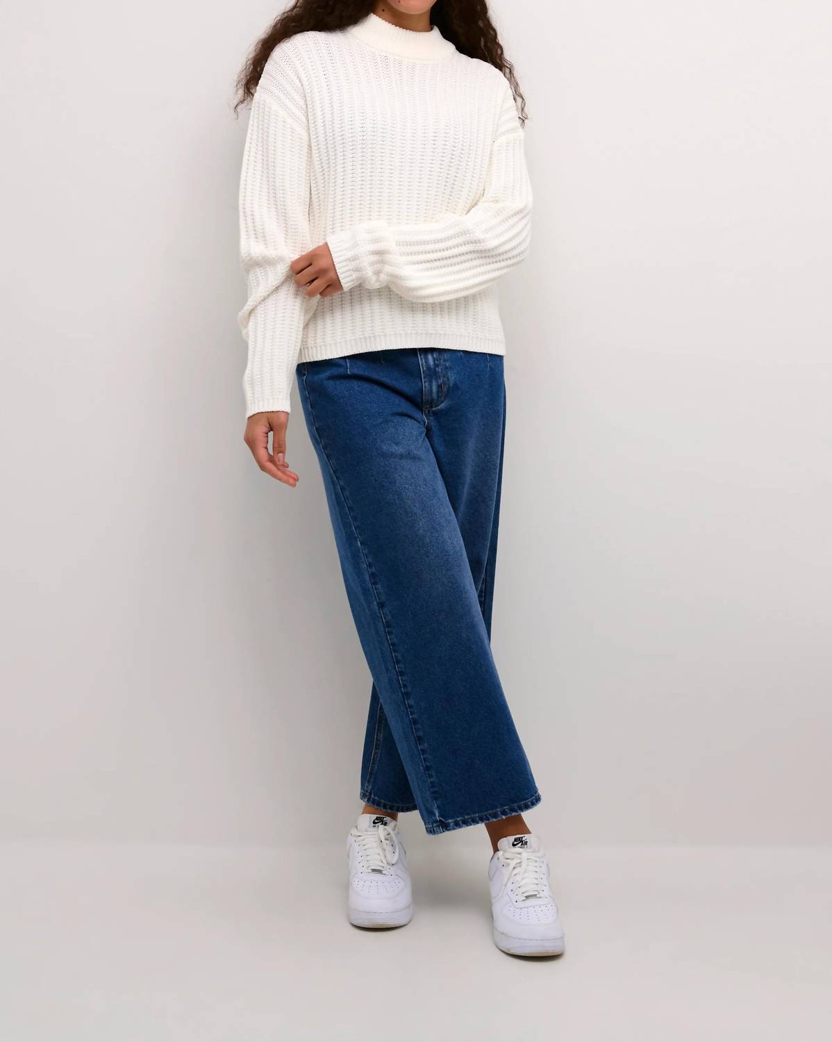 Kaffe - Kabess Crew Neck Long Sleeve Pullover