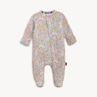 magnetic me Kid's Modal Ruffle Footie in bunny - kids' item