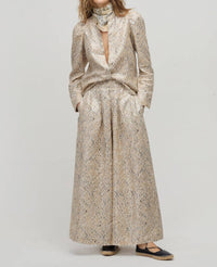 Lanhtropy - Snake Print Linen Pants