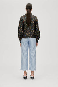 Stine Goya - Gathered Long Sleeve Top