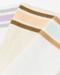 Oncept - Women's Stripe Crew Sock - 3 Pack