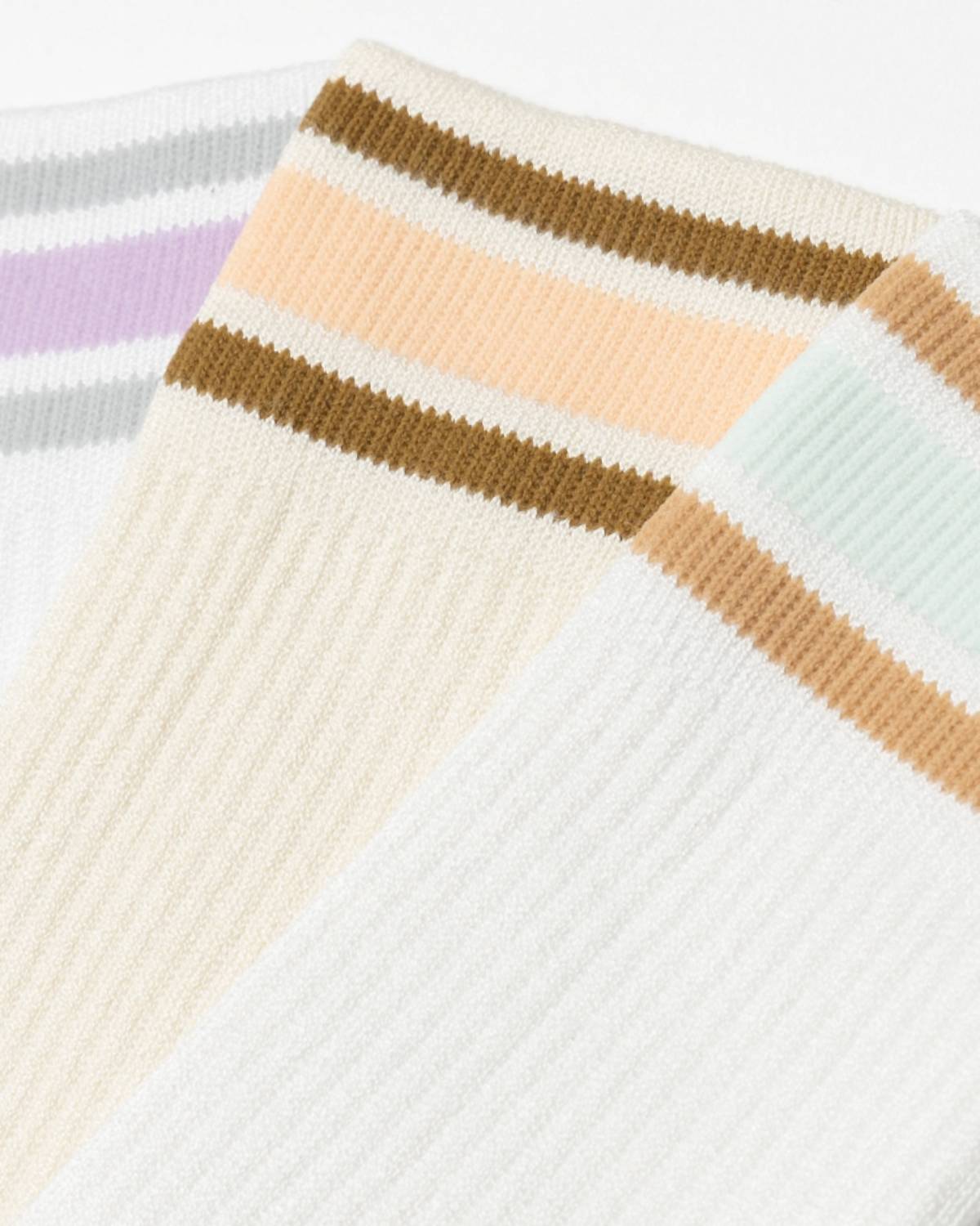 Oncept - Women's Stripe Crew Sock - 3 Pack