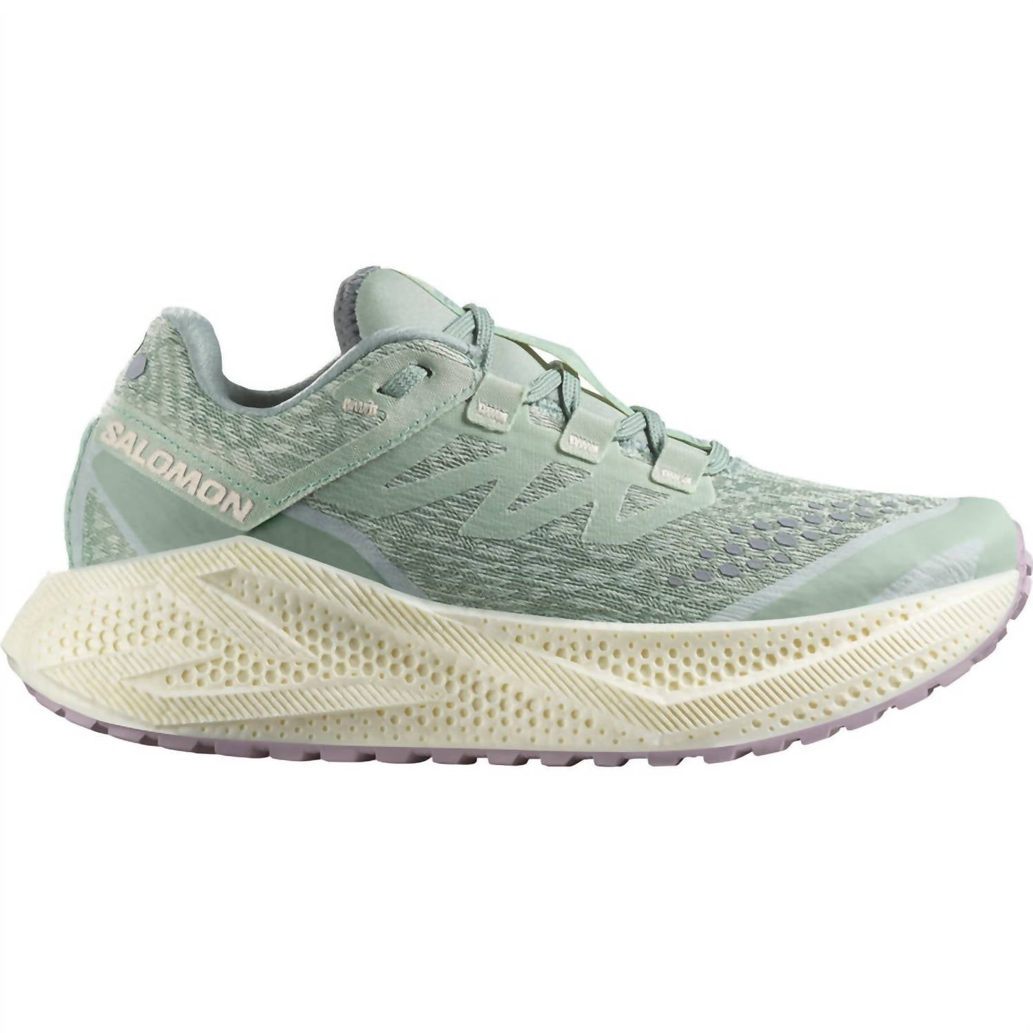SALOMON Women's Aero Glide 3 Grvl Running Shoes in sea foam vanilla ice nirvana 1 - women's shoe