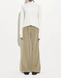 Christian Wijnants Padola Cordoroy Pant in sage green - women's pants