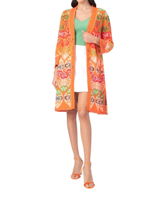 Ivko - Retro Jacquard Summer Coat