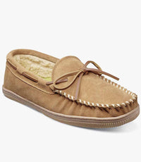 Florsheim - Men's Cozy Moc Toe Tie Slipper