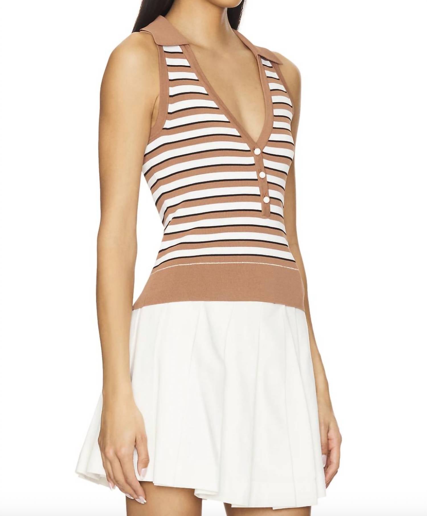 Cara Cara - Stripe Redfield Top