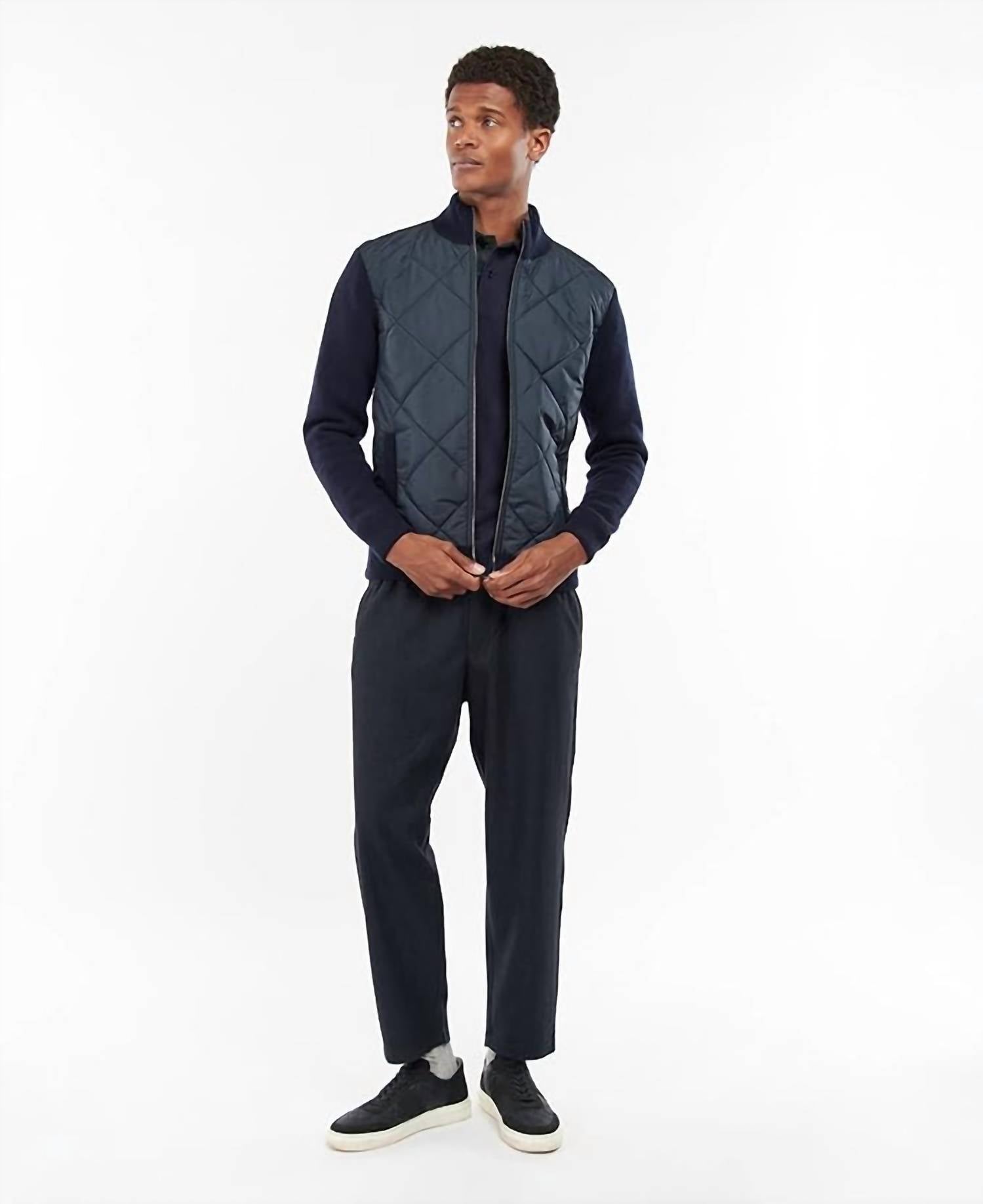 Barbour - Arch Diamond Quilt Knit Jacket