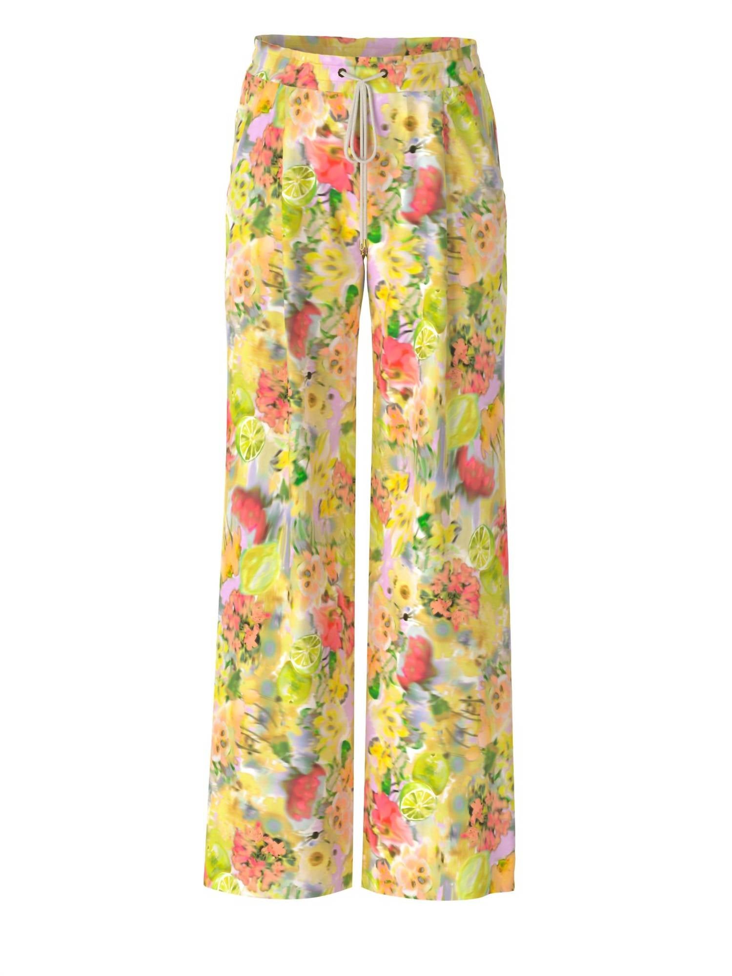 Marc Cain - Relaxed Fit Wide Trousers