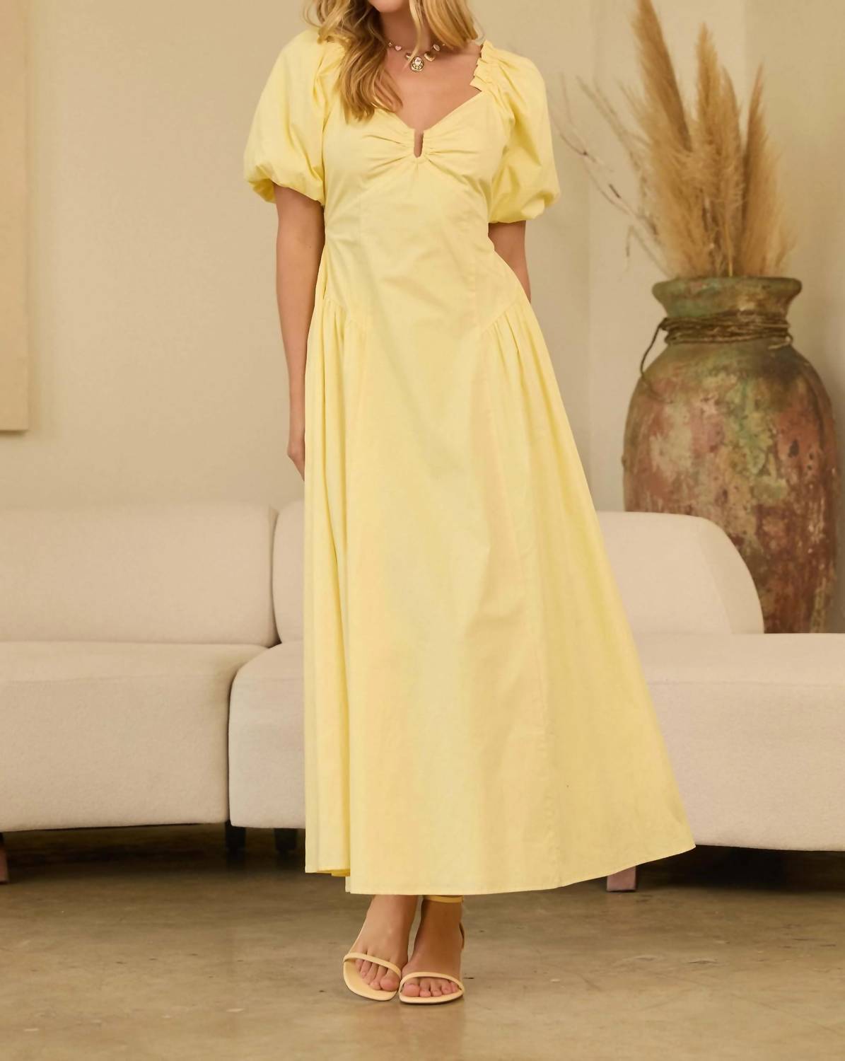 Skies Are Blue - Chasing Sunshine Maxi Dress
