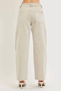 Risen - Camille Crop Barrel Jeans