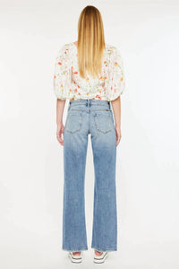 Kancan - Renee Mid Rise Straight Jeans