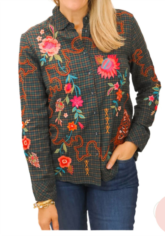 Johnny Was - nylah button down