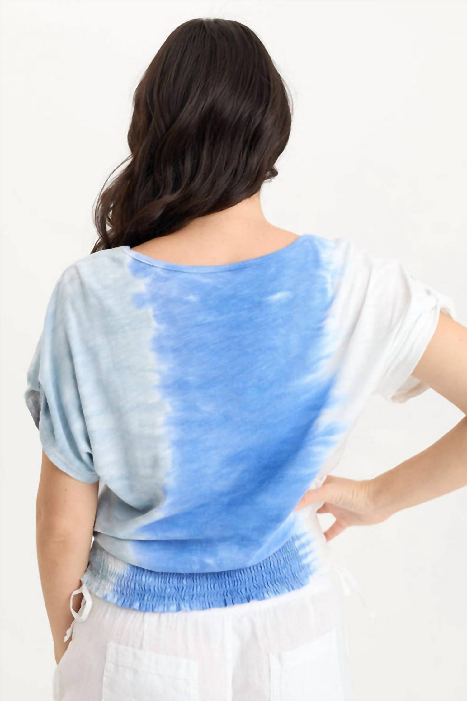 Xcvi - Oko Jersey Cinched Top