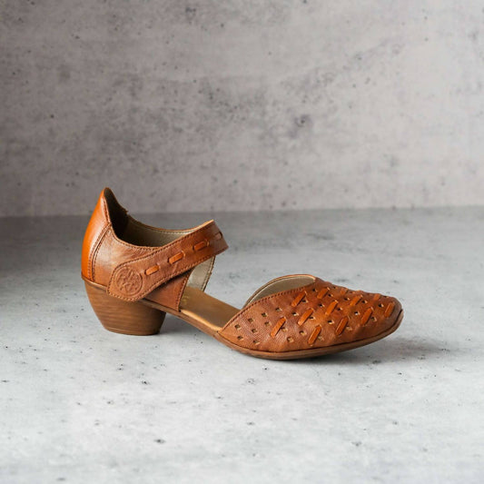 Rieker - Women's Mary Jane Low Heeled Sandals