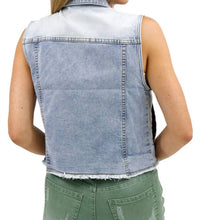Grace And Lace - Soft Wash Denim Vest