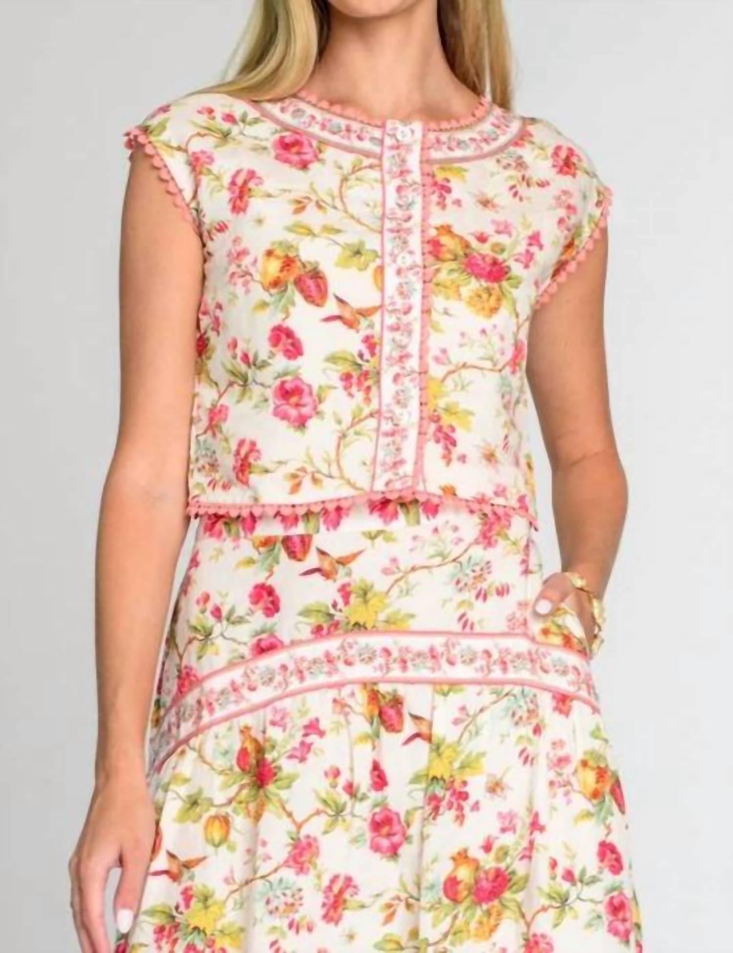 Elizabeth James The Label - Rory Button Down Top