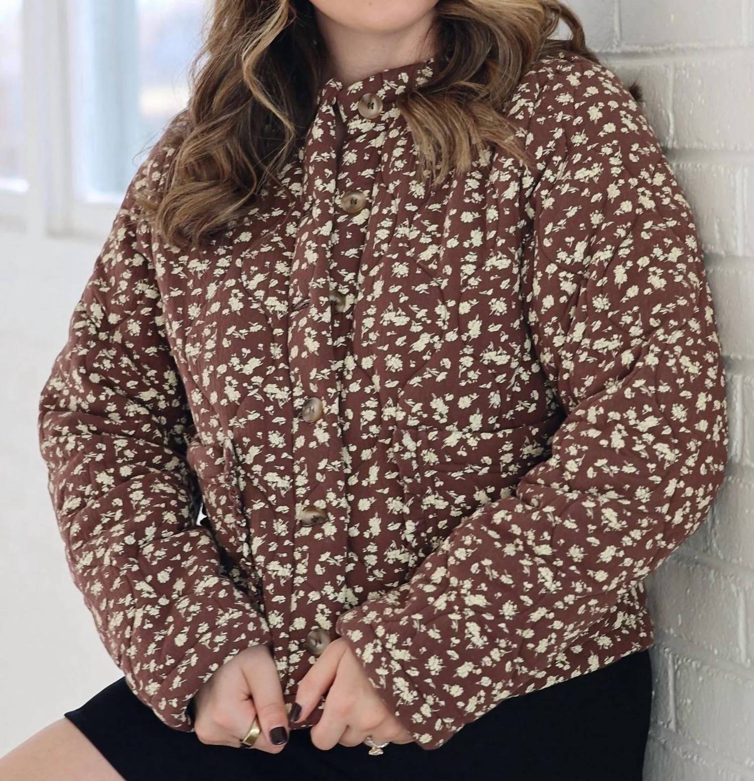 Klesis - Maren Floral Quilted Jacket