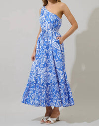 Sugarlips - Bonnie One Sleeve Maxi Dress