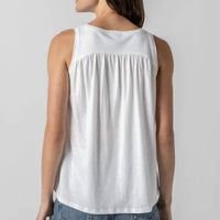 Lilla P - Shirred Back V-necktank
