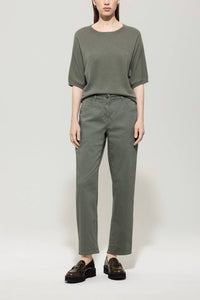 Luisa Cerano - High-stretch Tapered Denim Jeans