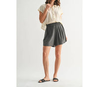 Fun 2 Fun - Flowy Linen Shorts