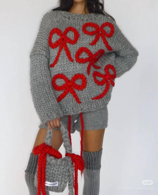 Hope Macaulay - Chunky Bow Sweater