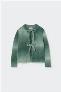 Cozmo - Girls' Soft Dyed Tricot Bow Cardigan