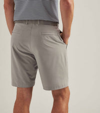 PETER MILLAR Shackleford Hybrid Short in grey - men's shorts - detail view