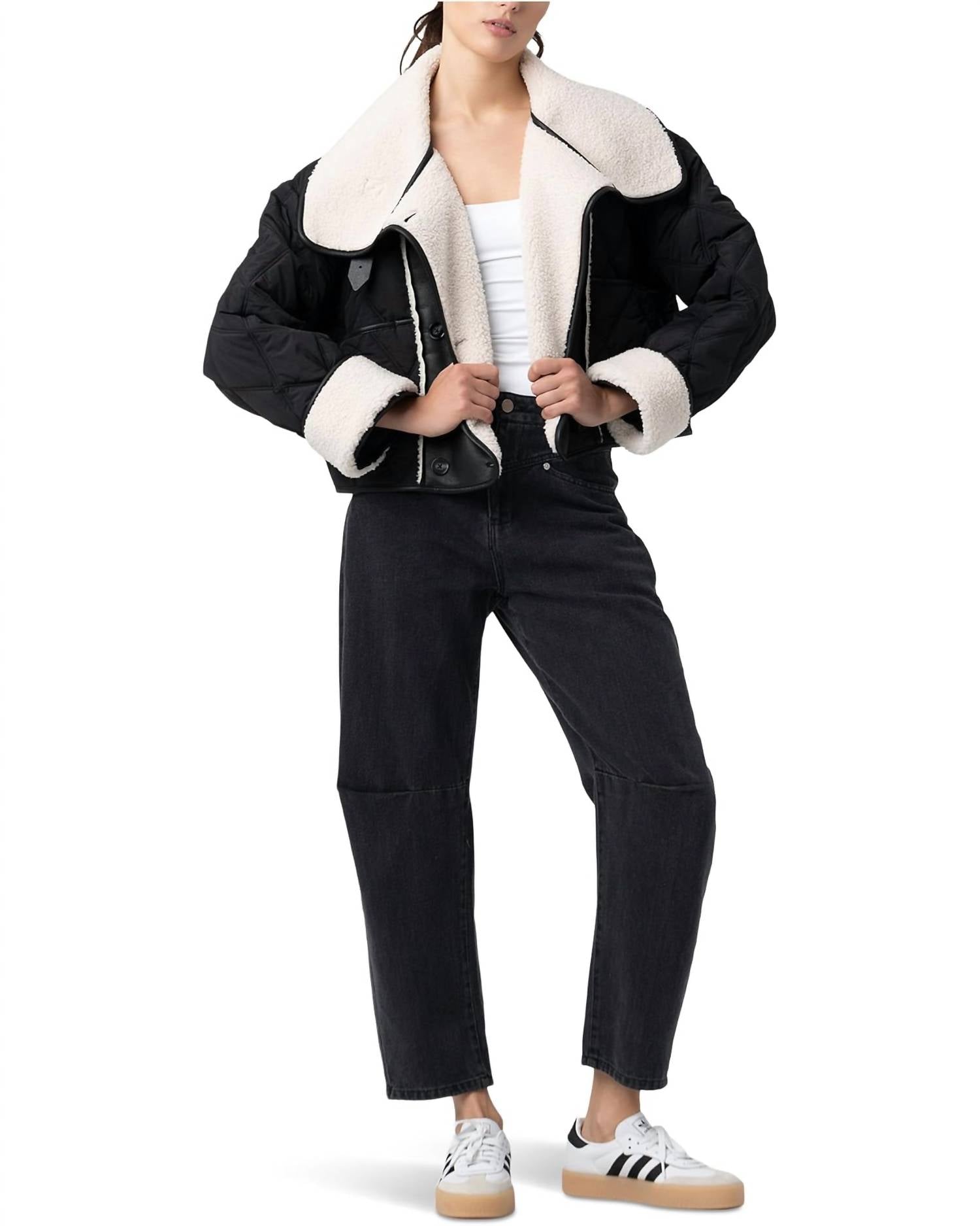 Blank - Second Wind Quilted Sherpa Jacket