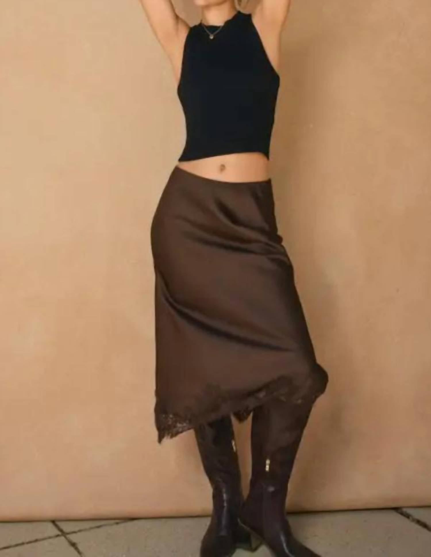 Mint Exclusives - Rose Dawn Slip Skirt