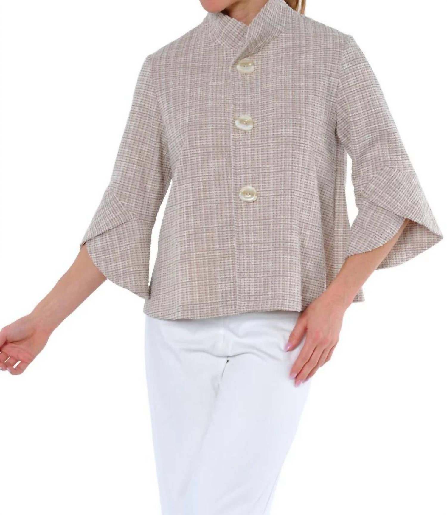 Lior - Vaya Three Button Jacket With Tulip Sleeve